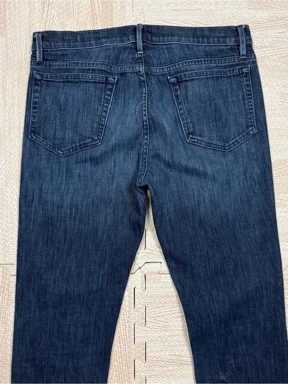 FRAME Denim L'Homme Slim Straight Blue Jeans Stretch Mens Size 32 X 30 LMH468